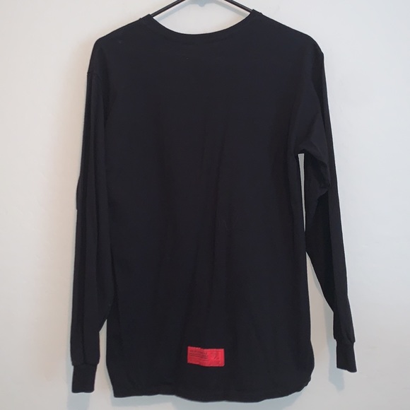 LIL PEEP HELLBOY SIZE MEDIUM EMBROIDERED LONG SLEEVE TOP - Picture 4 of 5